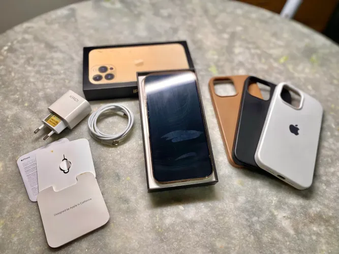 iPhone 13 Pro Max Dourado 256Gb