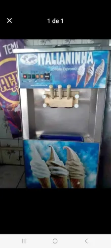 Maquina de sorvete italianinha!