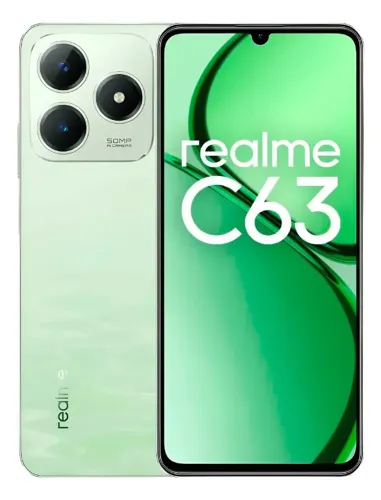 Celular Realme C63 128gb Dual Sim 6gb Smartphone Original Verde