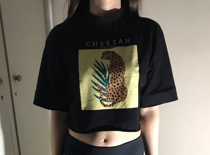 Cropped onça pintada!!!