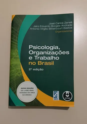 Psicologia, organizações e trabalho no brasil 2° ed.