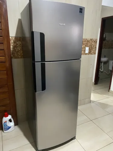 Geladeira Frost Free Duplex Consul 377 Litros Inox - CRM44MK