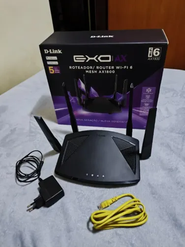Roteador D-Link EXO AX1800 Wi-Fi 6 Mesh DIR-X1860