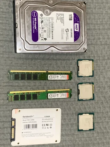 Vendo peças de computador (avalio troca por consoles)