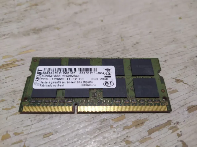 Memória ram ddr3 8gb