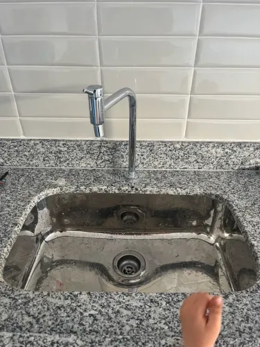 Cuba e bancada cozinha