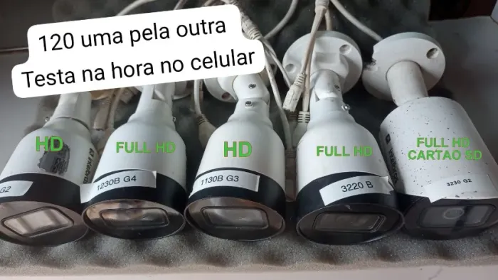 Camera intelbras IP full hd 30 metros