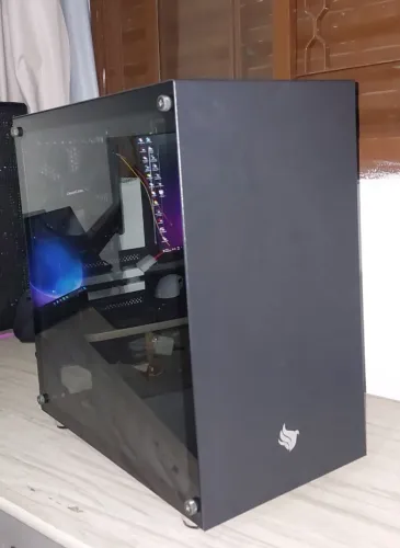 Gabinete Pichau HX300 Glass C/ 1 ventoinha