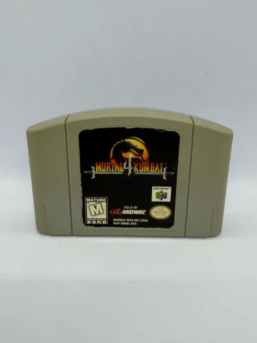 Cartucho Nintendo 64 N64 Mortal Kombat 4 Original