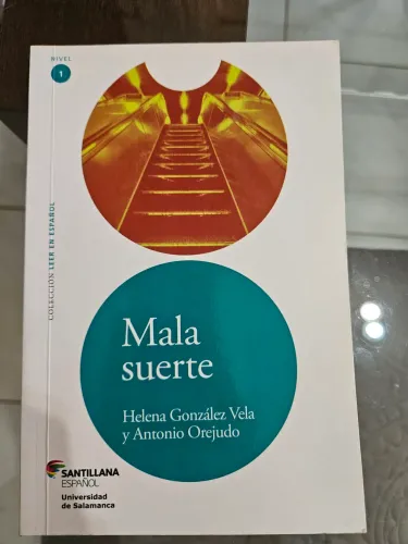 Livro Mala Suerte educacional de espanhol nível 1