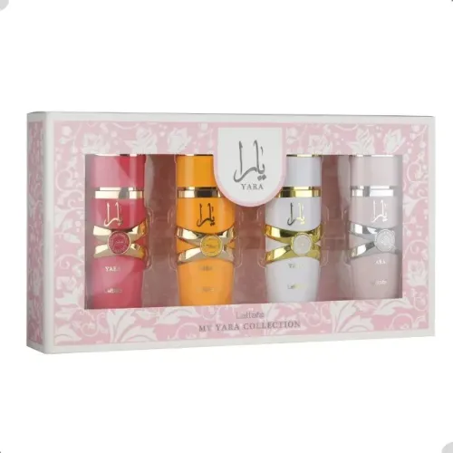 Kit Perfume Feminino My Yara Collection Luxo 4x25ml Edp