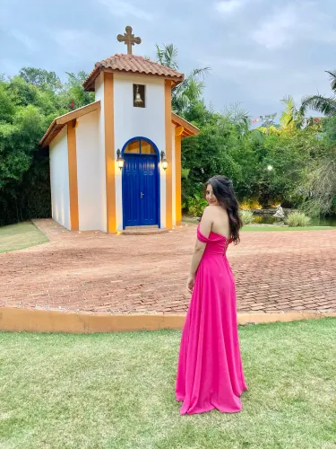 Vestido princesa madrinha/casamento