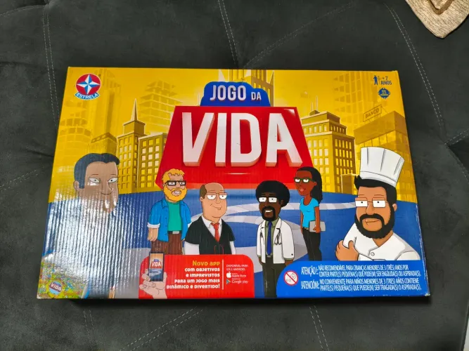 Jogo da vida tabuleiro
