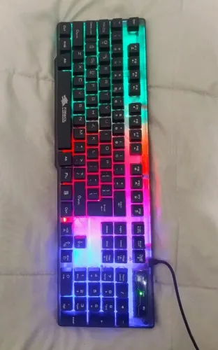Teclado Gamer Friwol RGB