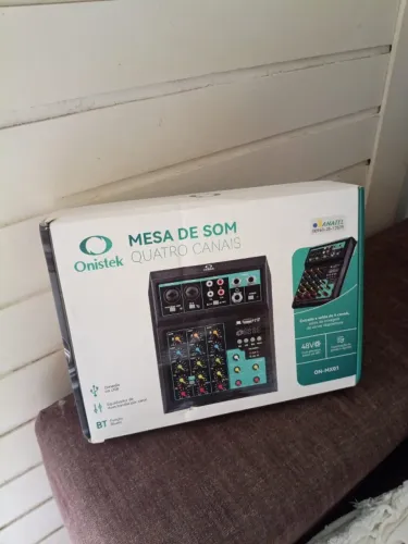 mesa de som 4 canais