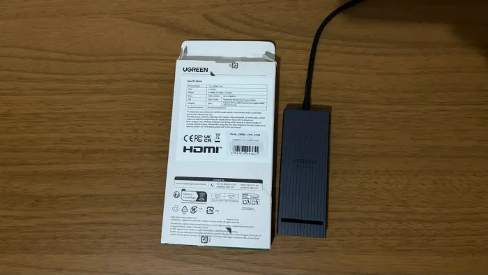 UGreen Usb Hub Revodook Pro 7 em 1 com 2 HDMI