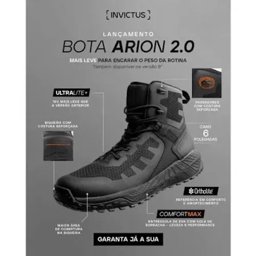 Bota Coturno Arion 2.0