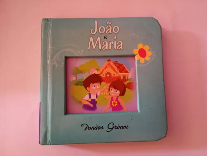João e Maria , Irmãos Grimm Mini Livro Aventuras Clássicas Todo Livro.