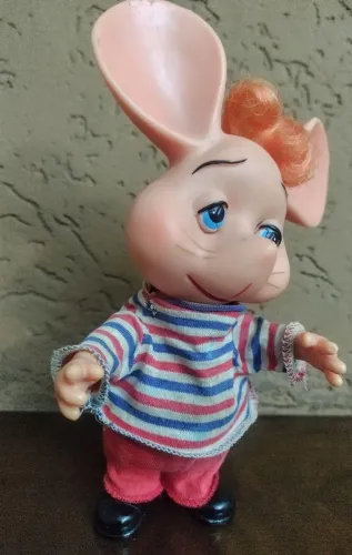 Lindo Boneco Topo Gigio da Estrela. Déc. 70