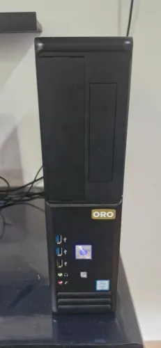 Computador i3-7100, 4giga RAM, HD 500 + monitor AOC 16 polegadas.