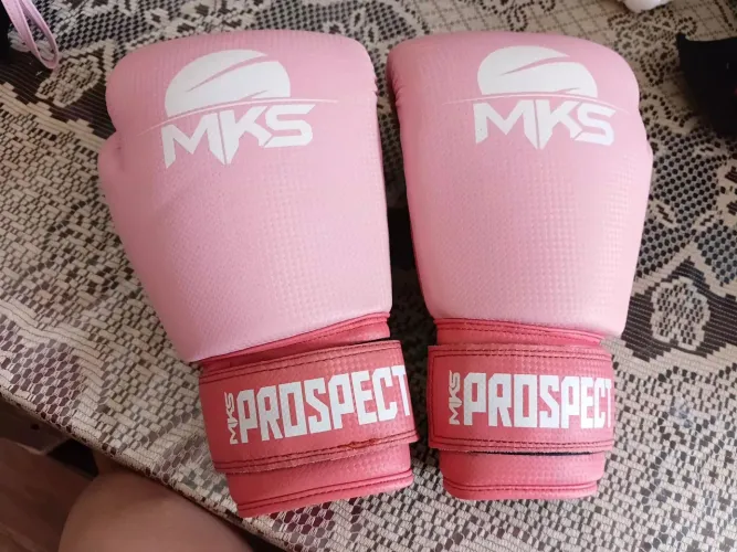 PAR DE LUVA MKS ROSA N°12/14