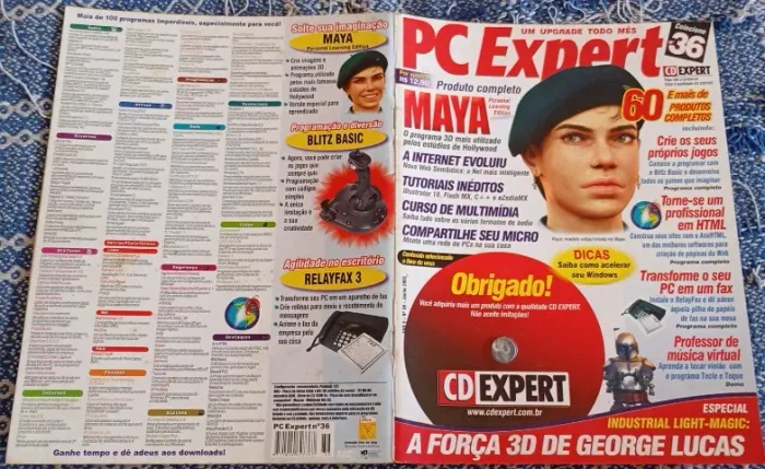 Revista PC Expert Ano 5 Nº 36 Junho 2002 ( Sem CD )