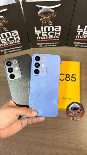 C85 4G 256 GIGAS / 8GB DE RAM LACRADO ENTREGA GRÁTIS - Loja Lima tech Manaus