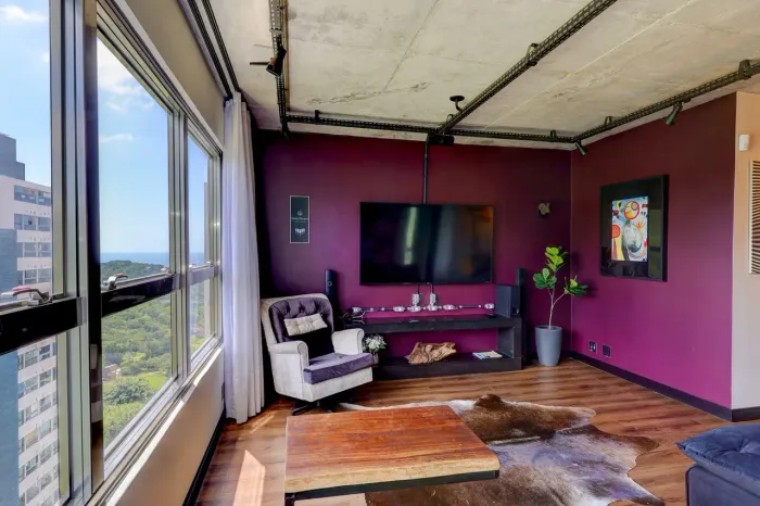 Apartamento com Vista para o Mar na Praia Brava | MaxHaus Praia Brava.