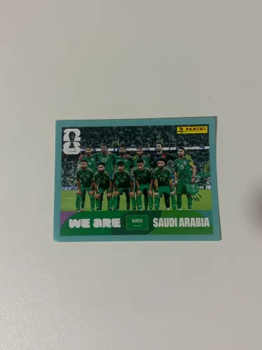 Figurinha Da Copa 2026 Seleção Arábia Saudita KSA 13