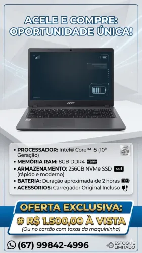 Notebook Acer Aspire 3