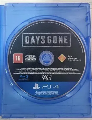 Days gone ( mídia física ps4)