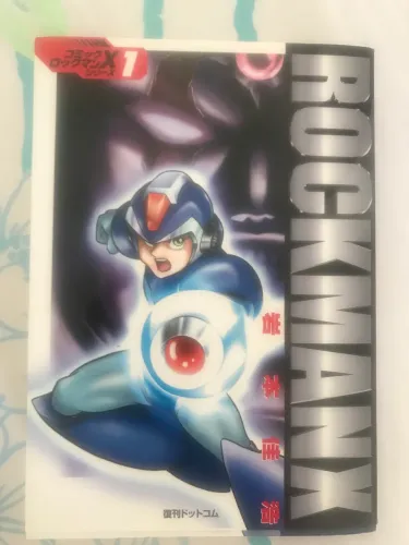 Manga Rockman x/megaman x (edição japonesa) vol 1