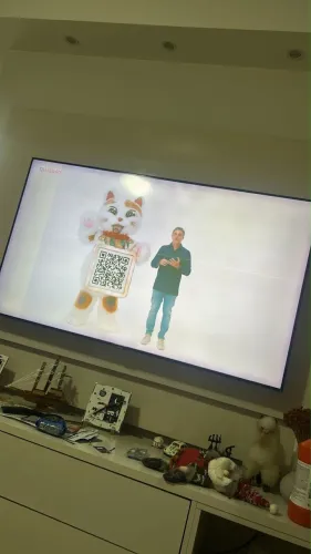 Televisão Samsung 55 Crytal 