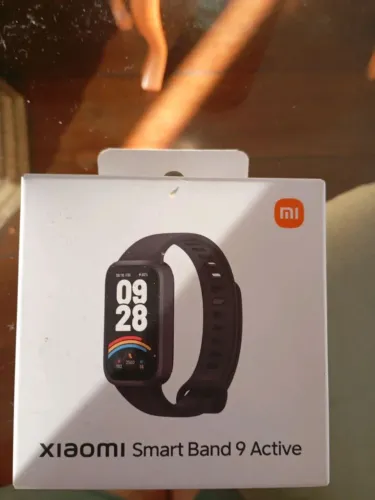 smart band redmi 9 active amoled bluetooth monitor cardíaco preto na caixa