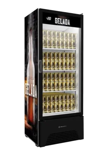 Cervejeira Vitrine Metalfrio 572 Litros Vn50ah Óptima - NUNCA USADA