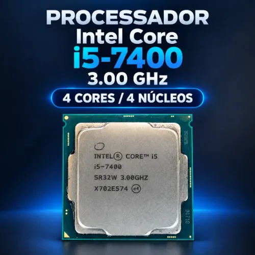Processador Intel Core i5-7400 7ª Geração 3.0GHz ? 4 Núcleos