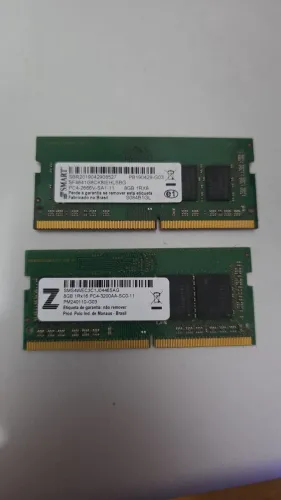 Memória ram 16gb notebook 2x8gb DDR4