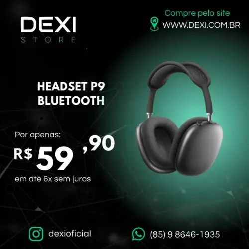 HEADSET P9 BLUETOOTH
