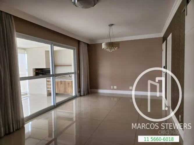 Apartamento com 117 m² e Varanda Gourmet na Granja Julieta, Floresce