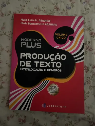 Livro de produção de texto