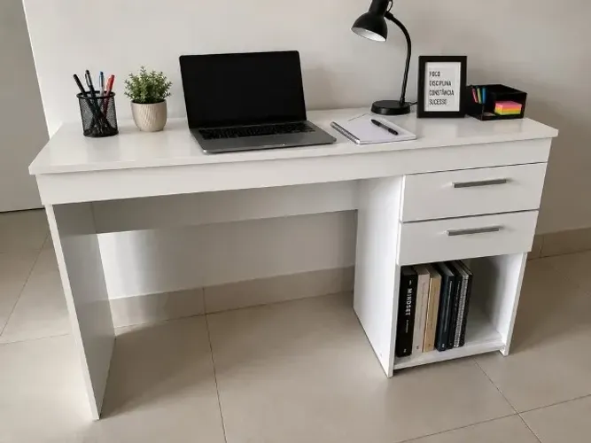 ? Monte Seu Espaço de Trabalho Hoje! Mesa de Escritório com Entrega Rápida e Montagem 
