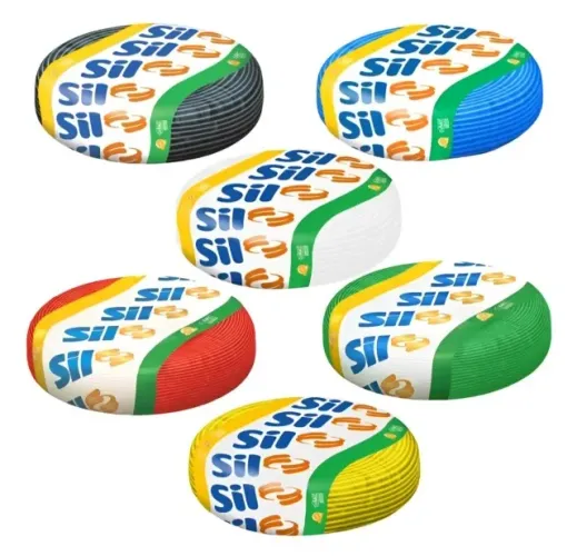 Rolo de fio 100 metros 4 mm marca Sil
