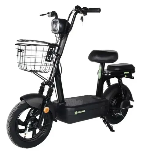 Bike Elétrica Urban Scooter 500w 48v 12ah Mobilidade Urbana