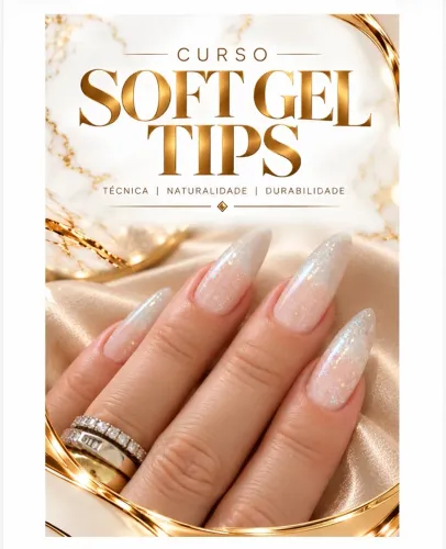 Curso + kit alongamento de unha softgel