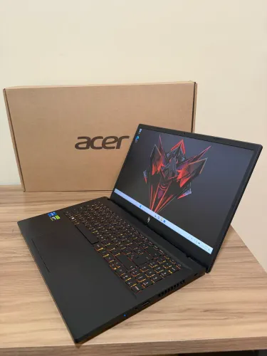 Notebook Acer nitro i5 13ª, 24 gb, Ssd 1 tb, rtx 3050 6 gb, tela 165hz