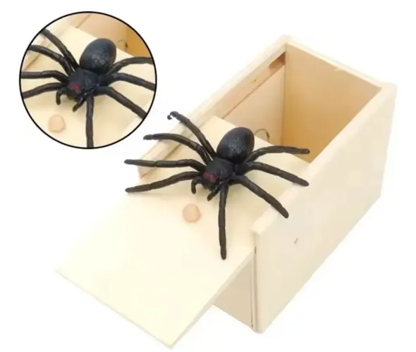 Aranha pra dar susto, pegadinha