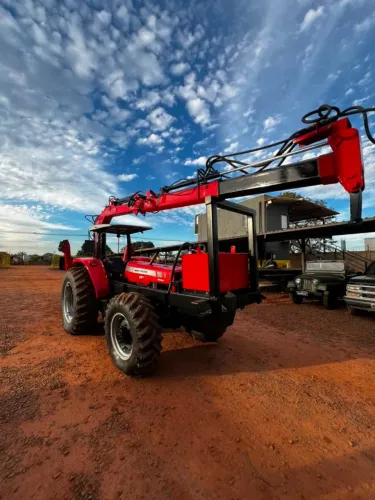 TRATOR MASSEY FERGUSON 291 ADVANCED + CARREGADEIRA FLORESTAL