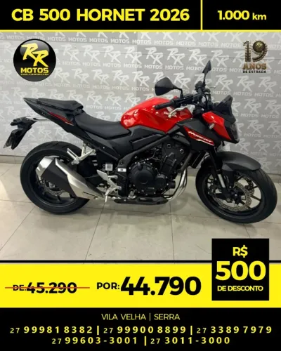 Moto Honda CB 500 HORNET 2026