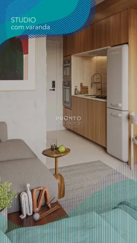 Flat com 1 quarto em Camacho