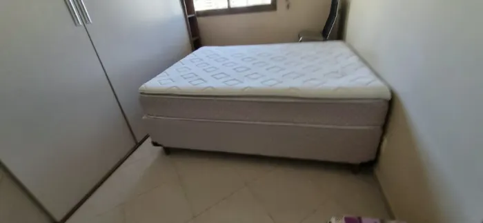 Conjunto Box Casal Molas Ensacadas Roma Umaflex